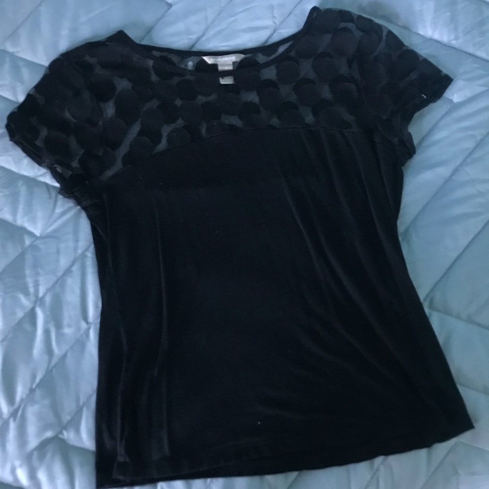 BANANA REPUBLIC POLKA DOTS TOP